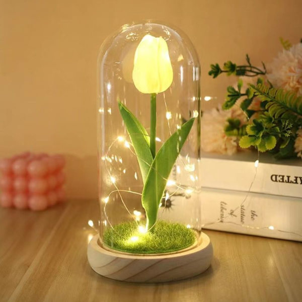 Tulip Night Lights Rose Led ROSA Pink