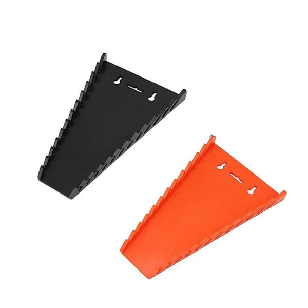 2kpl jakoavaimen organizer jakoavaimen säilytyspidike MUSTA&PUNAINEN MUSTA&PUNAINEN black&red
