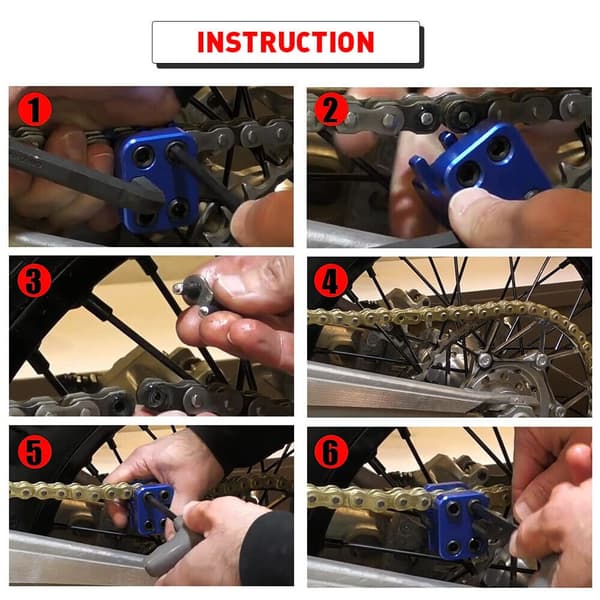 Master Link Press Tool Modification Tools RED Red