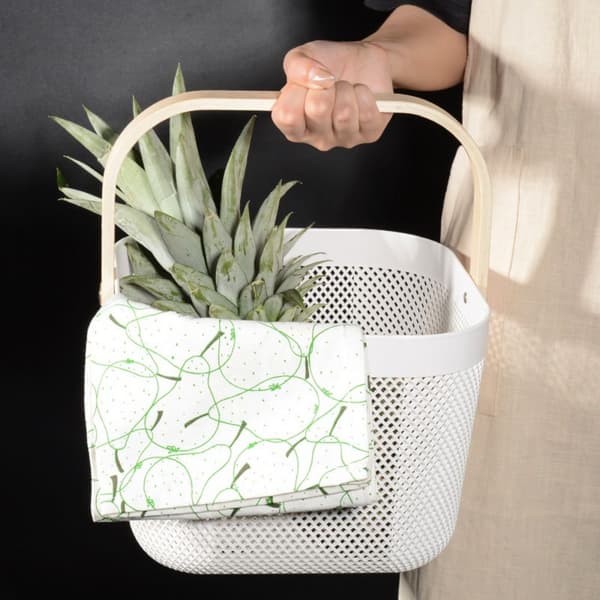Mesh Stålkorg Organizer GRÖN Green