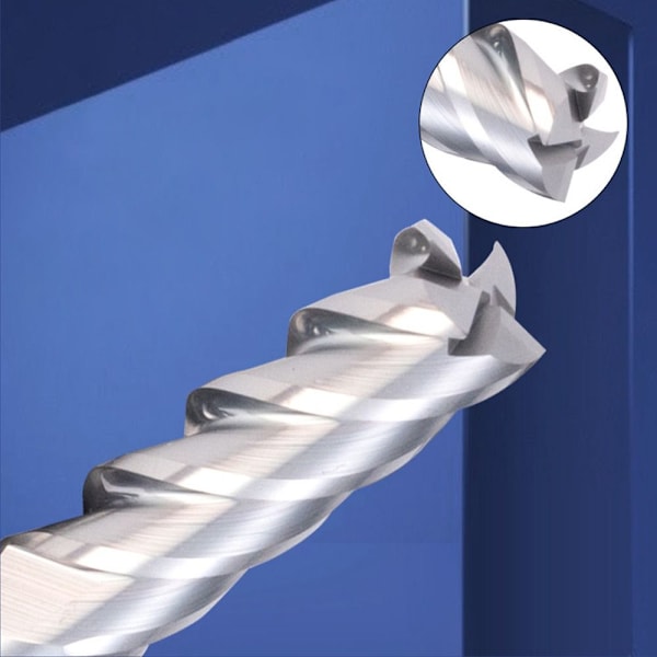 Päätyjyrsintä leikkaava jyrsin 1X3X4DX50MM 1x3x4Dx50mm