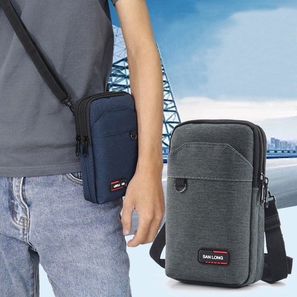Taljetaske Talje Fanny Pack NAVY BLÅ ENKELT LAG ENKELT LAG navy blue Single Layer-Single Layer