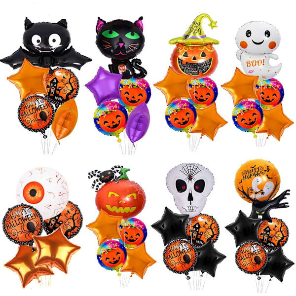 Halloween-ilmapallofolio ilmapallo STYLE 1 STYLE 1 Style 1