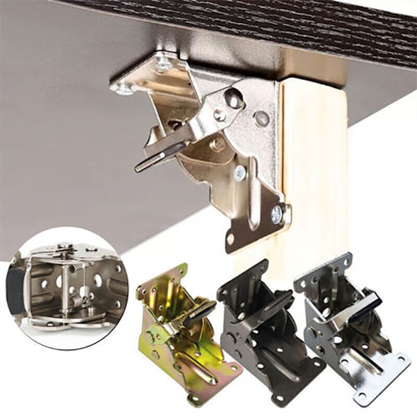 1/2/4 stk Sovesofa Lift Støtte Hængsler Hardware GULD 2 STK 2 STK Gold 2pcs-2pcs