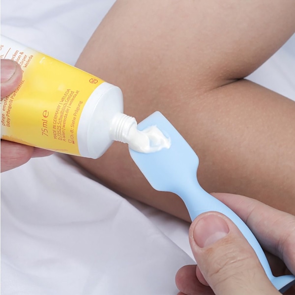 2pack Baby Butt Paste Spatel Spatelskrapa VIT white