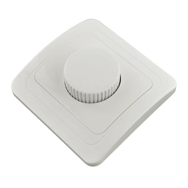 Väggdimmer LED Dimmer Switch Vägg Vit LED Dimmer