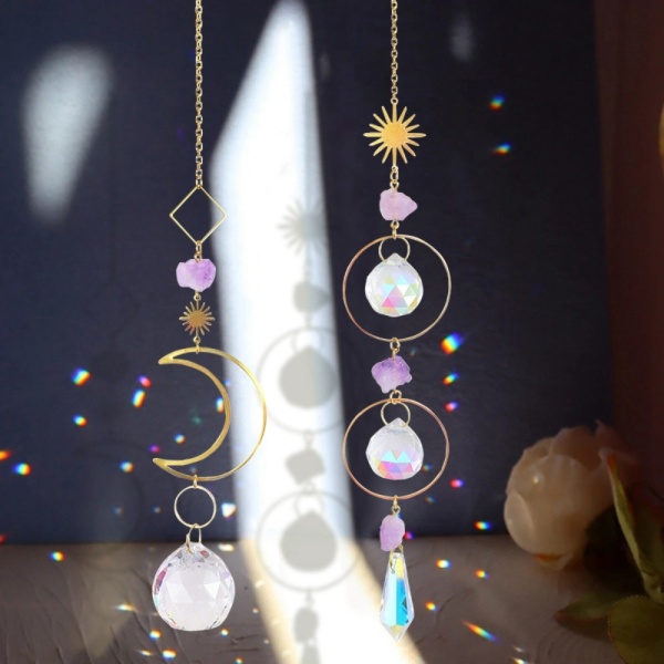 Prism Suncatcher riippuvat ikkunakristallit A A A