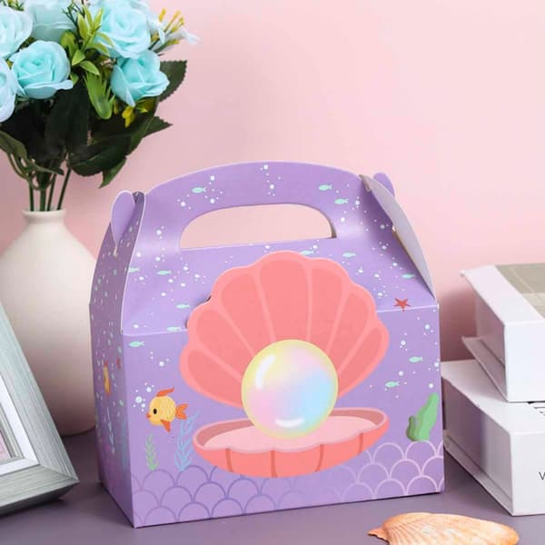 6 stk Cookie Box Emballasjeposer C C C