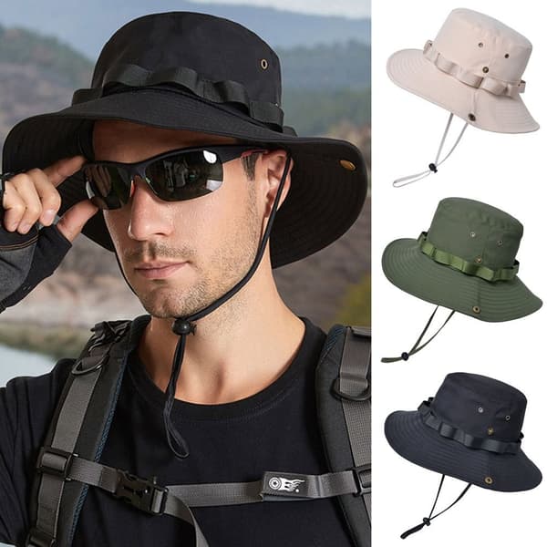 Boonie Hat Bucket Cap SORT Black