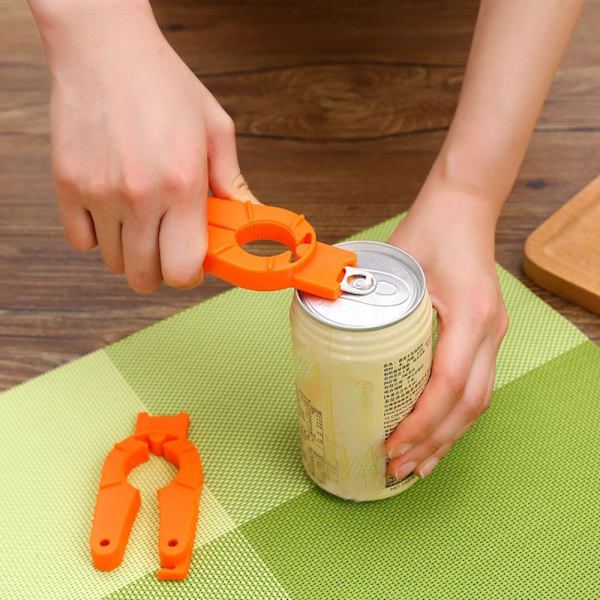 4 kpl pullonavaaja Ergonominen kannen tiivisteen poisto 4 kpl 4 kpl 4pcs