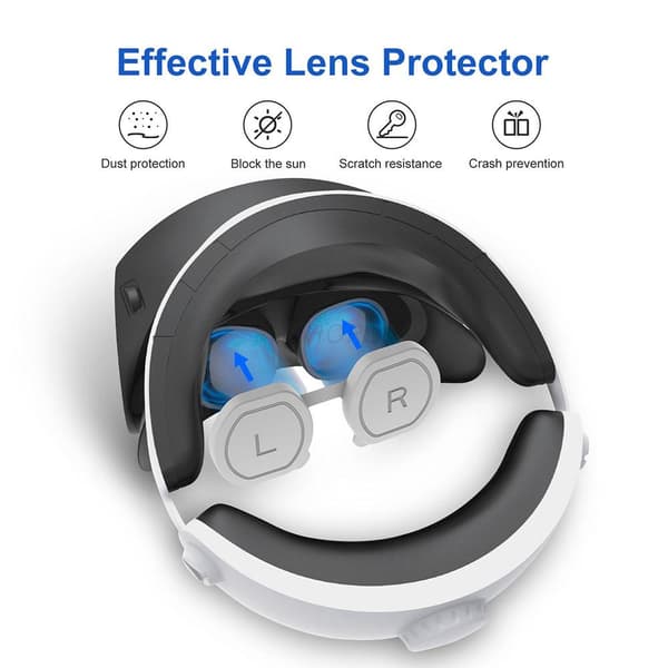 VR Lens Protector Støvtæt dæksel GRÅ grey