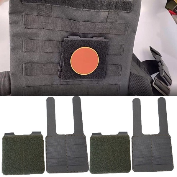 Tactical Patch Vest Reppu Patch BLACK Black