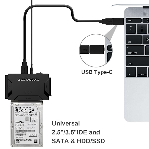 Recovery Converter Allt i ett SVART EU EU Black EU-EU
