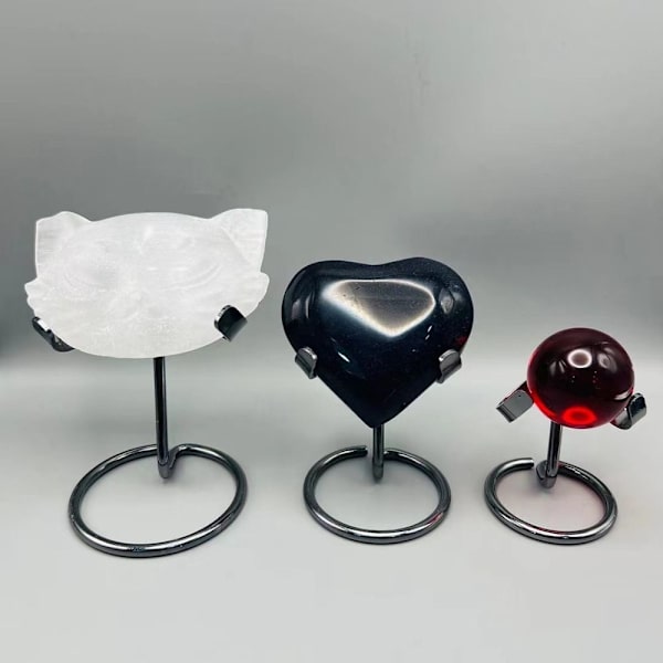 Kristallipallojalusta lasipalloteline SILVER L Silver L