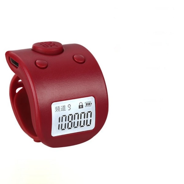 Hand Tally Counter Laskurit Clicker RED red