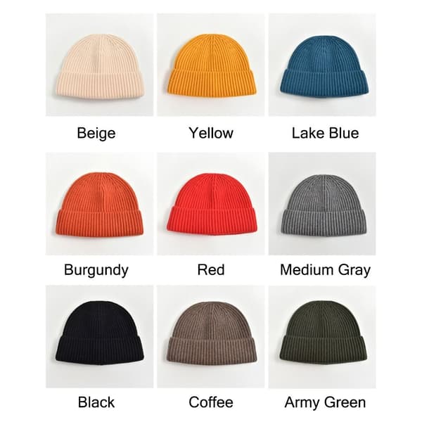 Cuff Beanie Strik Hue KAFFE KAFFE Coffee