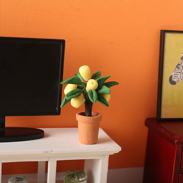 Baby talon tarvikkeet Mini hedelmäpuu SORANGE TREE APPELSIINIPUU SOrange Tree