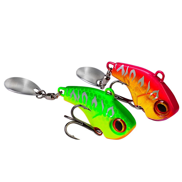 2 stk fiskesluk Wobble Bait 2E E 2E