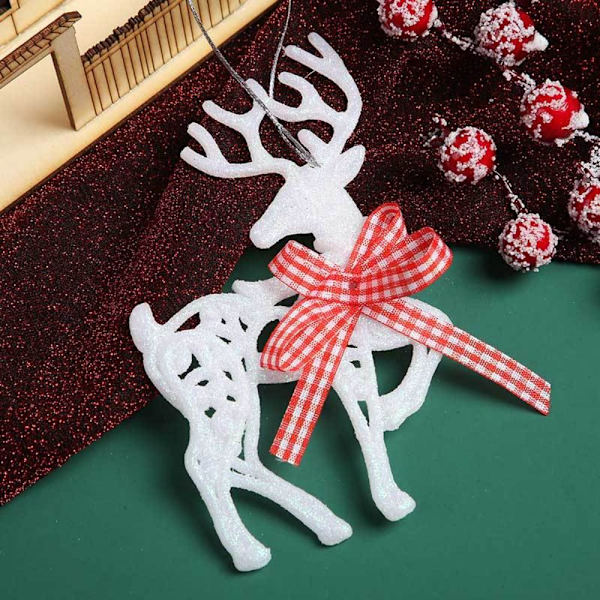 5 kpl Christmas Snowflake Flakes -ikkunakoristeita C C C