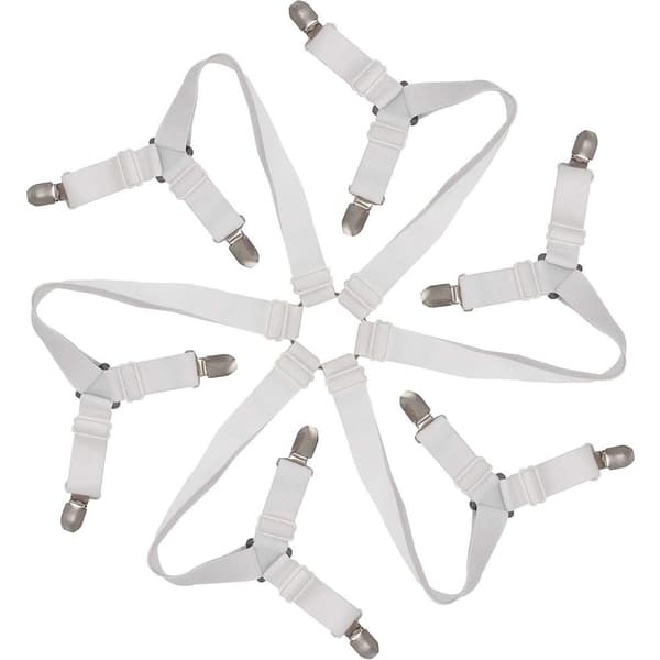 Sengelagsholder Madrasclips HVID white