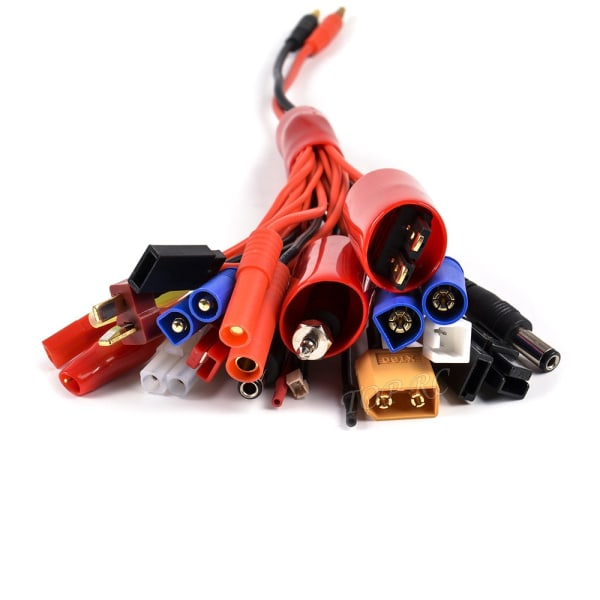 Lader Splitter Ladeadapter RC Lipo batterikabel 19 in 1
