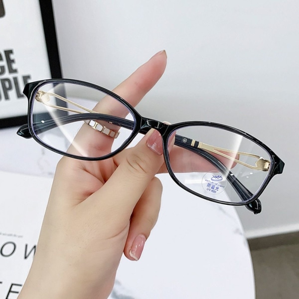 Læsebriller Ultra Light Stel SORT STRENGTH 100 Black Strength 100