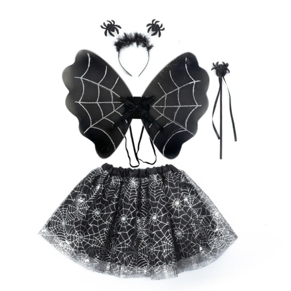 Bat Wings Sæt Halloween Cosplay kostume 5 4 STK/SÆT 5 4 STK/SÆT 5 4pcs/set