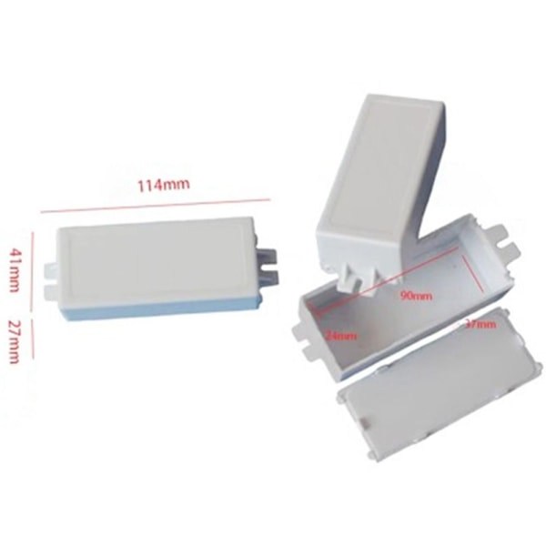Elektronisk projektboks Vandtæt dæksel Projekt 57X25X23MM 57x25x23mm