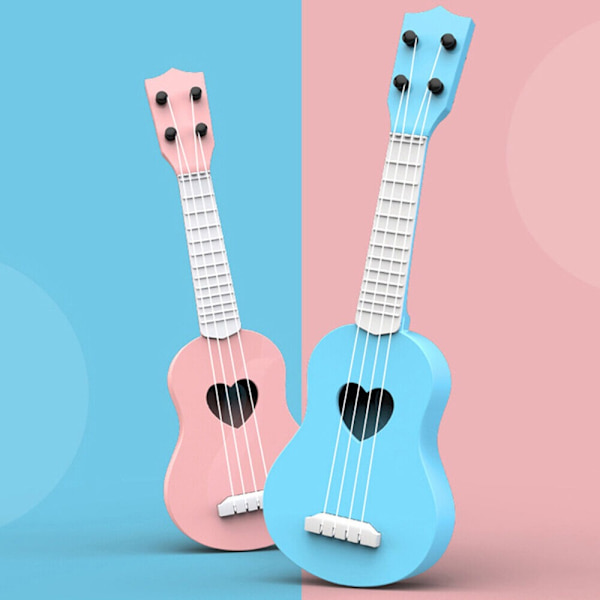 Simulering Gitarr Mini Ukulele BLÅ Blue