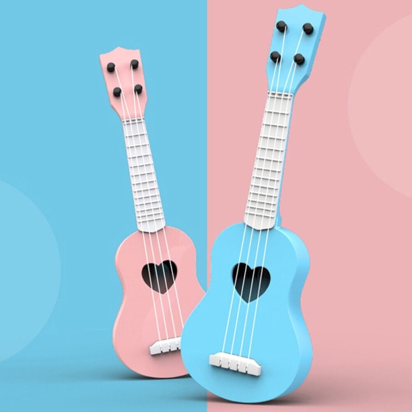 Simulering Gitarr Mini Ukulele ROSA Pink