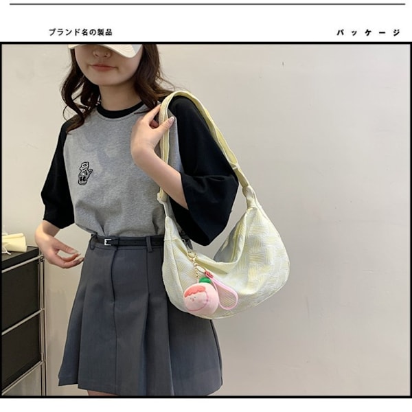 Dumpling Bag Skuldertaske GRÅ grey