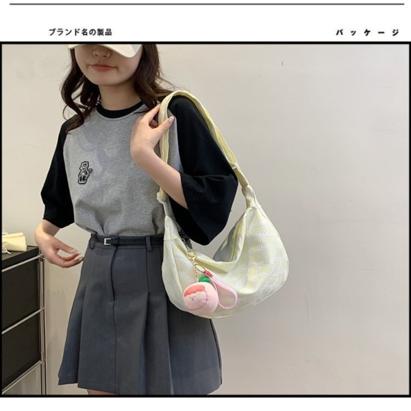 Dumpling Bag Skulderveske GUL yellow