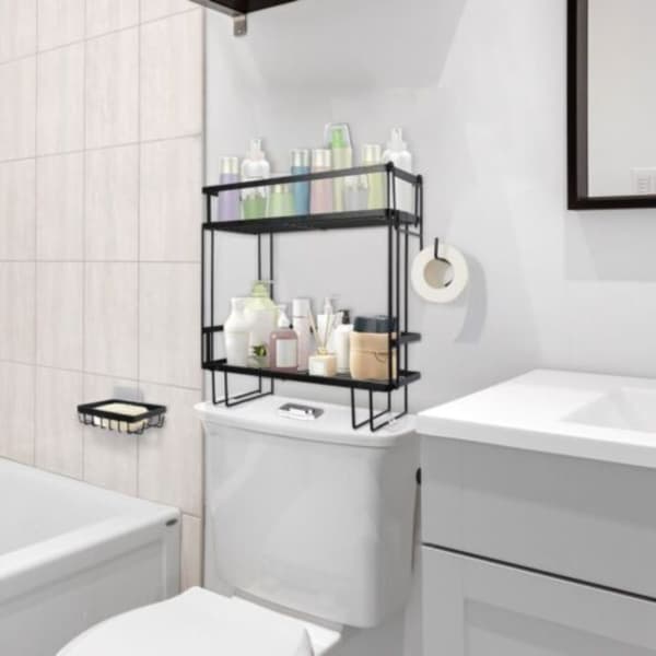 Oppbevaring Hylle Plasssparer Organizer HVIT White