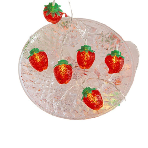 Mansikka Lamppu String Atmosphere Light Tree Lantern Strip