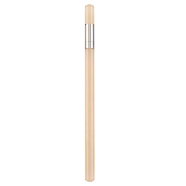2ST Bläckfri Eternal Pencil Obegränsad skrivpenna BEIGE Beige