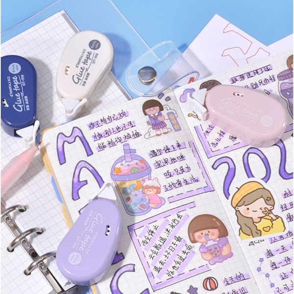 6m*6mm Correction Tape Correction Tool HVID white