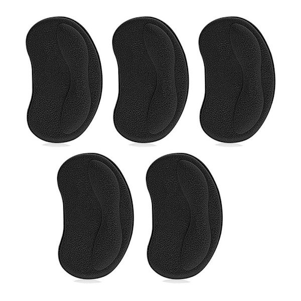 5kpl Heel Cushion Heel Grips MUSTA black