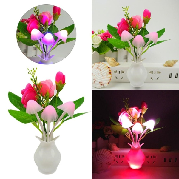 LED-lamppu Ruusulamppu EU PLUGPLUM BOSSOM LUUMUKUKKA EU PlugPlum Blossom