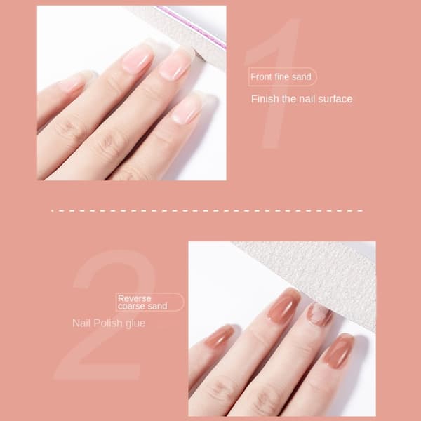 10 ST Nagelfilar Sanding Buffer Nagelputsremsa 10PCS