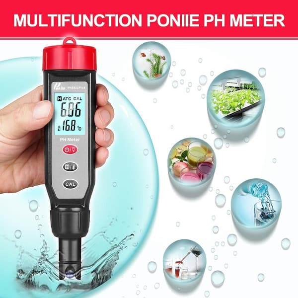 PH Meter Vandtæt Digital PH Meter Høj nøjagtighed PH Meter