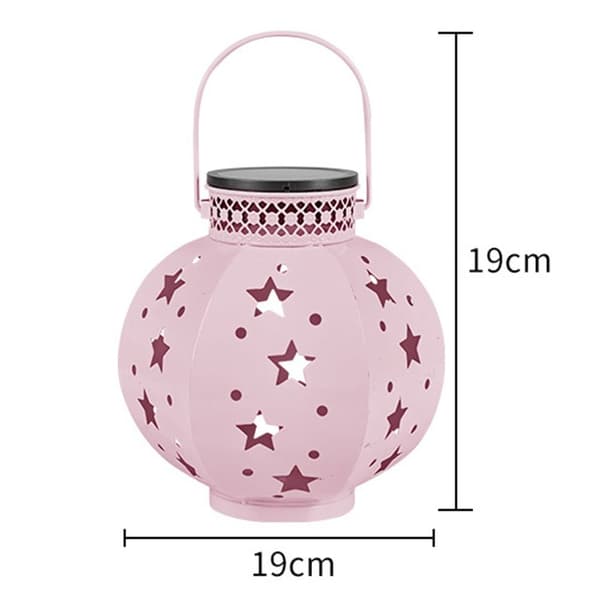 Solcellelamper LED ROSA pink