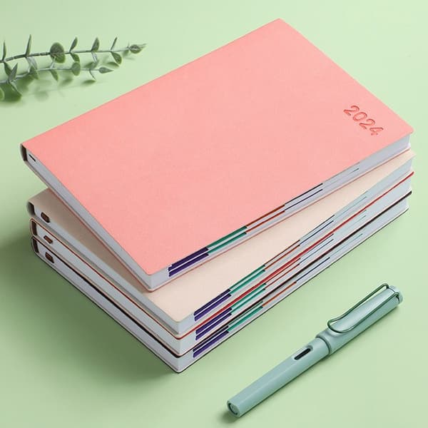 Schemabok Agendabok BEIGE Beige