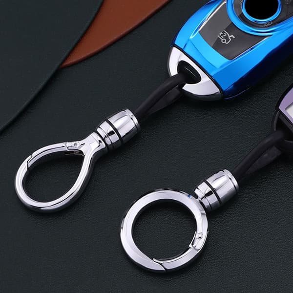 Bil Nøglering Nøglering Holder SORT STYLE2 STYLE2 black style2-style2