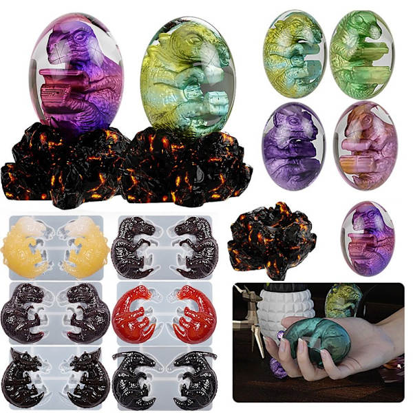 Dragon Egg Ornament Silikonform EGGFORM EGGFORM egg mold