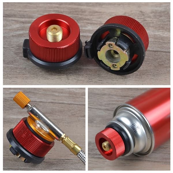Campingdåser Adapter Brændedåser Adapter RØD red