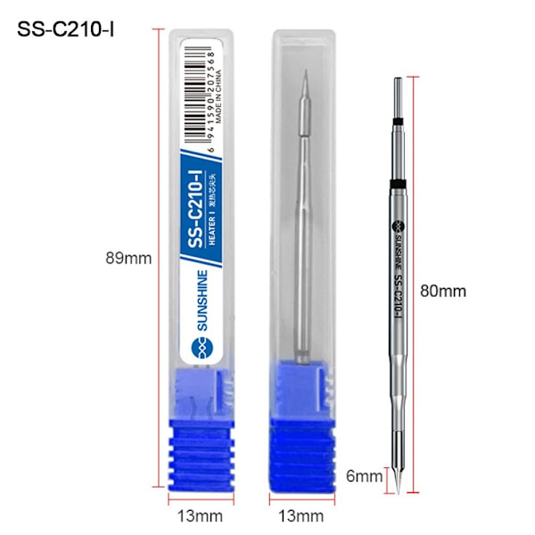 Loddekolbe Svejsning Lodde SS-C210-I SS-C210-I SS-C210-I