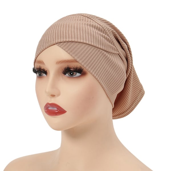 Front Cross Cap Cross Head Wrap BRUN Brown