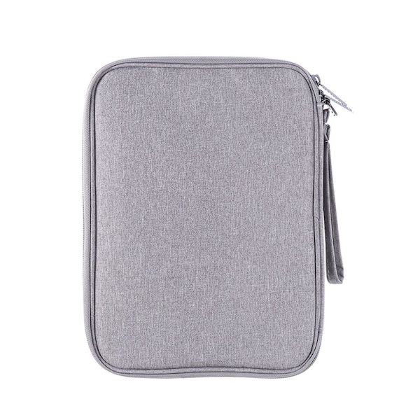 Digitaalinen säilytyspussi Datakaapelin organizer GREY 3 3 grey 3-3