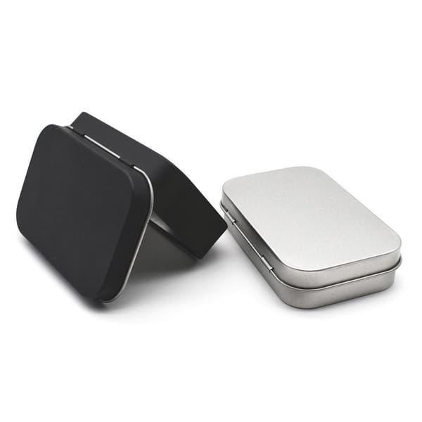 2 STK Flip Iron Box Small Box SORT black