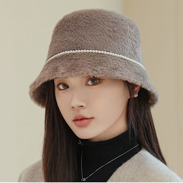 Plysch Buket Hat Fisherman Hat KHAKI khaki